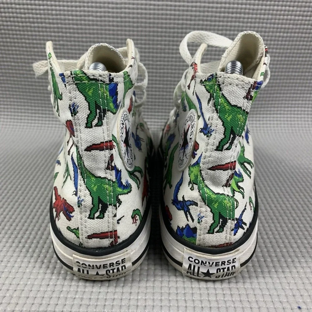 Converse Chuck Taylor All Star Dinosaur Sneaker 670349F Shoes Junior Size 2